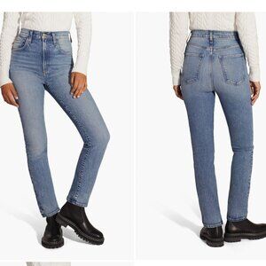 Favorite Daughter The Valentina Super High Waist Cigarette Jeans, Newcastle, 25